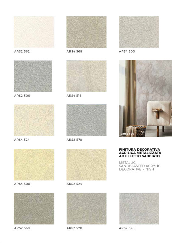 Vopsea Decorativa Antico Riflesso Sabbiato