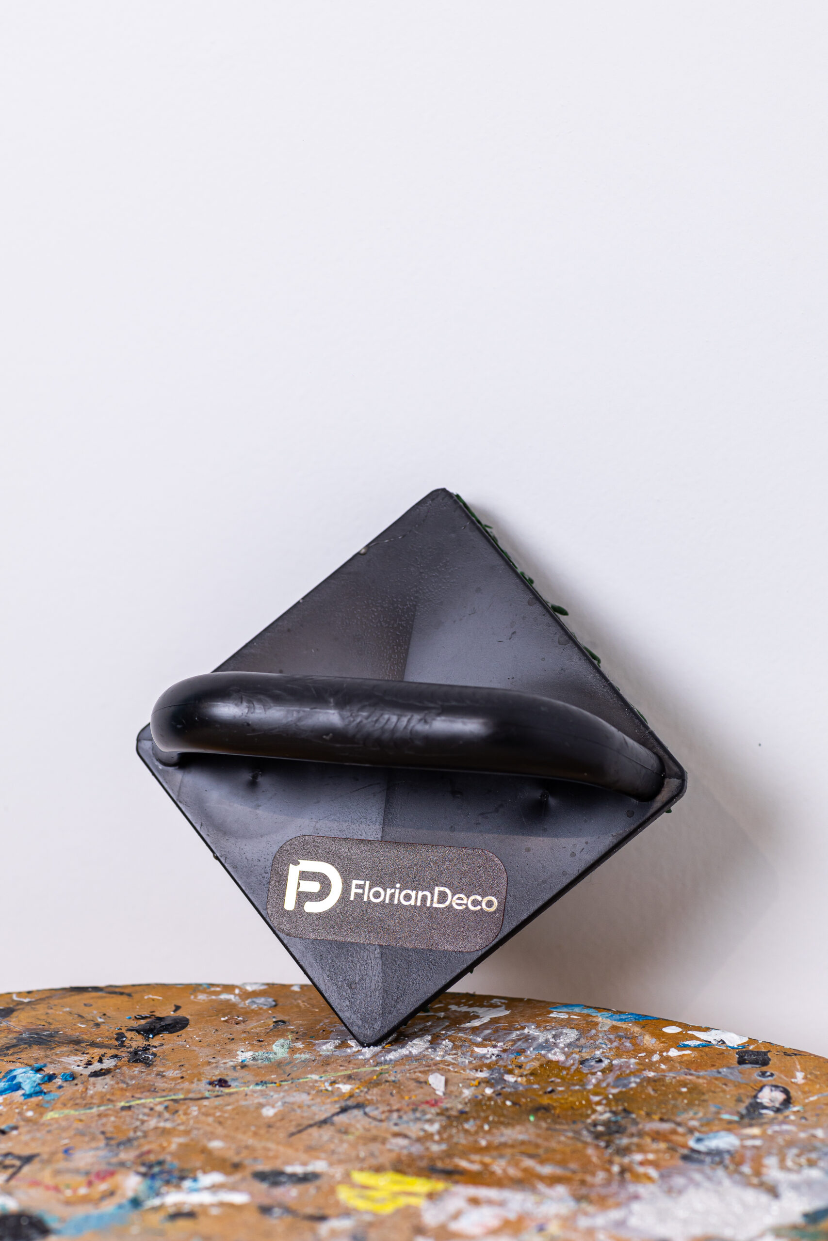Perie Profesionala Tampon FlorianDeco pentru Efecte Decorative și Texturi pe Pereti