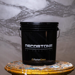 Kit Piatra Sparta - GiolliSand 1L + Decostone 24 KG + Narcisso 2 L + Plastolux Lucido 1 L pentru 12 mp